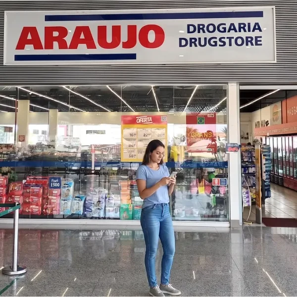 Conecta Araujo, app da Drogaria Araujo.
